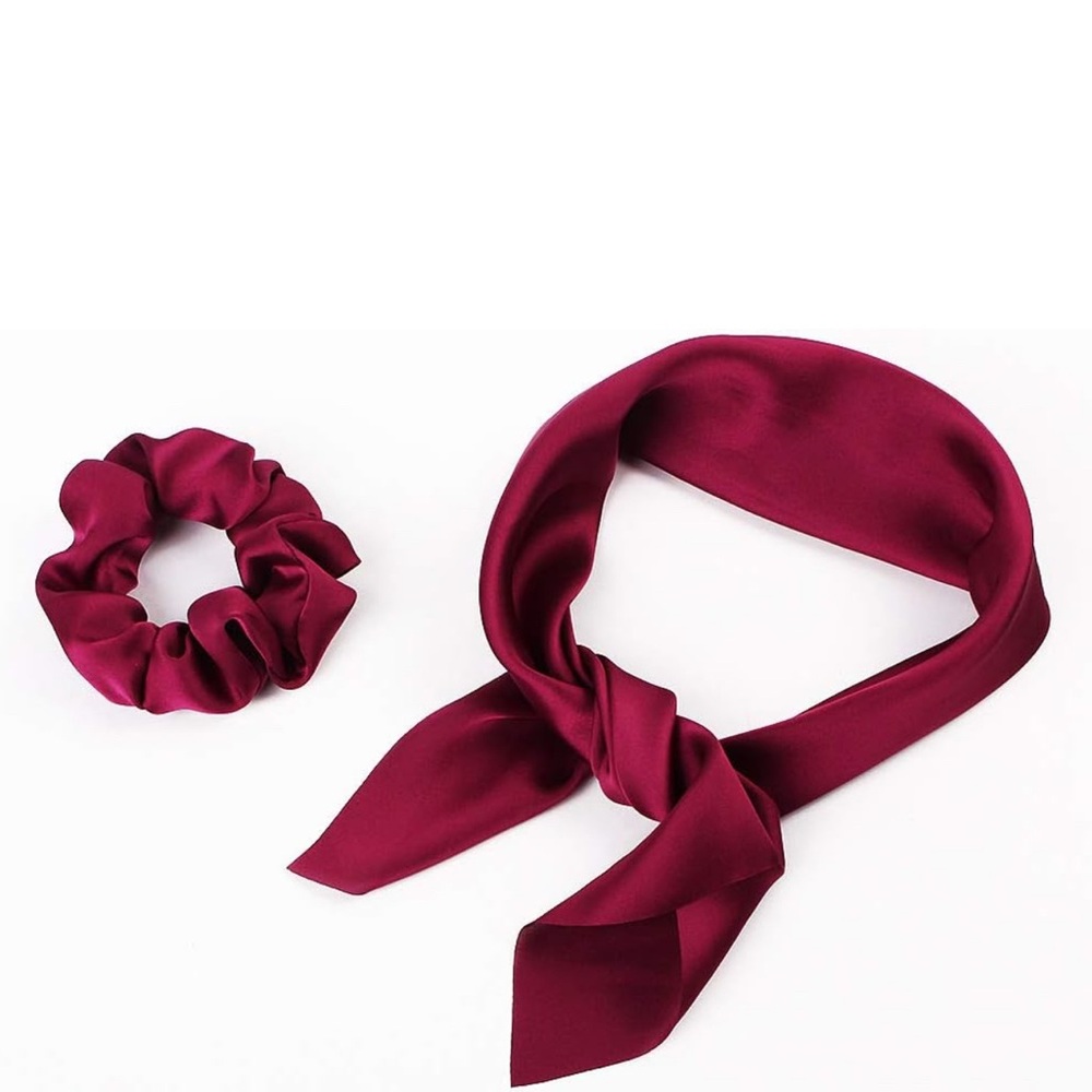 Fashion Scrunchies Hair Tie - Mauve Mixture